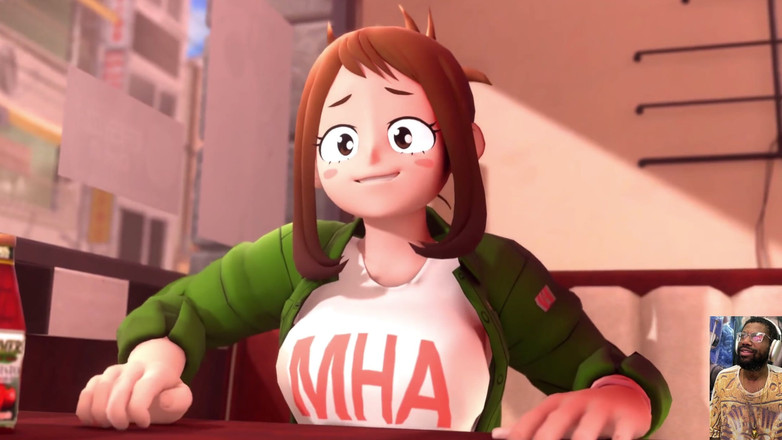 L6RD7BLU3 FUTA: My Hero Academia Futa joga um jogo de gozada divertida,...