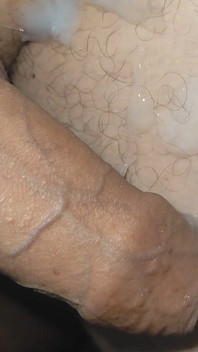 Big Curvy Cock Cums to the Extreme Without Touch!!
