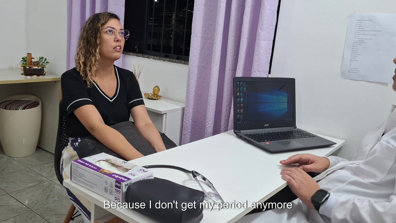 Gabi SweetCouplesStories: Abdominal Medical Examination by a General Practitioner.