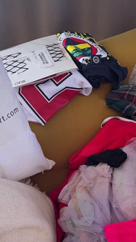 Try on Haul of a Real College Girl Who Is a Cute Natural Beauty with an Amazingly Sexy Body