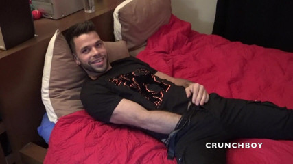 Interracial Bareback Channel: The pornstar Kevin David fucked raw by straight bad boy