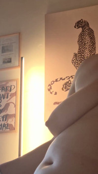Gained so Much Weight Giant Hairy Belly & Thick Curves Exposed