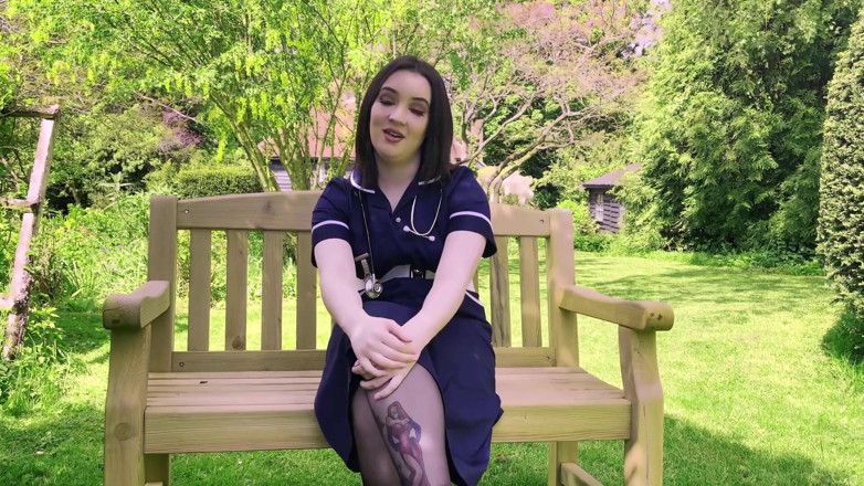 Brit Studio: Cheat on your GF: nurse Lana tells you to wank...