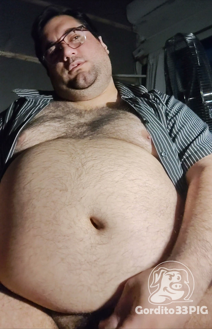 Gordito33PIG: Fat Dirty and Sweaty Pig Masturbates All Day Long