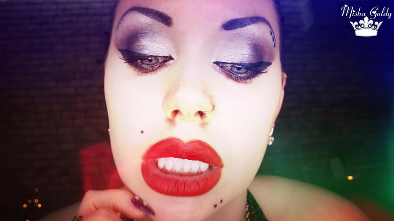 Goddess Misha Goldy: SPH i dziewicze upokorzenie za obrzydliwe cię!