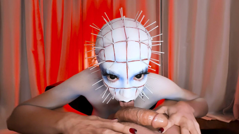Little Puck: Hellish Pleasure (pov Pinhead Cosplay)