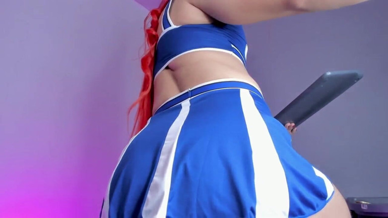 Aline Costa: Shemale colombiana, bumbum grande branco e gordo