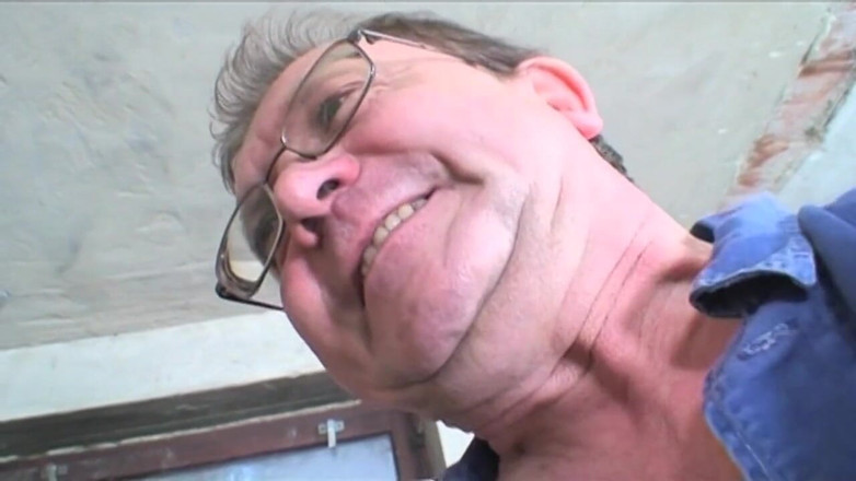 Old PIGS XXX: Old worker hits on a blonde teen sucking his cock