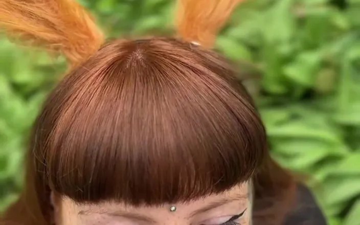 Yourfavecumslut: Naughty Bunny in the Wild!cum on Egg