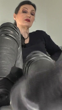 Lick Your Owner's Cum! Show Your Sock Love! Lady Victoria Valente
