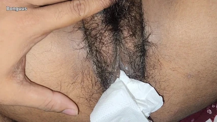 Riya Bonguus: Close-up Creampie Pussy Fucking Video of My Wife