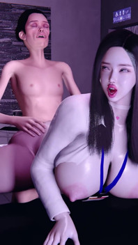 3 boyutlu iri güzel kadın olgun orta yaşlı seksi kadın çıplak büyük göğüslerini sikiyor