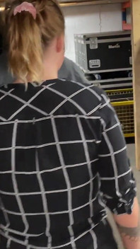 Sweet Teen Fucked in the Workshop!