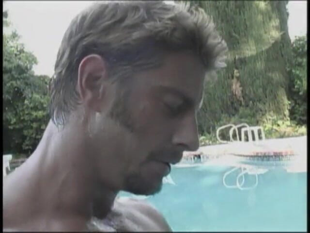 Pound Me Outside: Hot blonde slut takes big cock near swimming pool