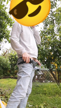 Hot Guy's Outdoor Pissing