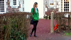 College Uniform: Samantha buxton digilir sama larut malam di kelasnya