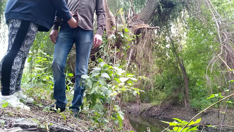 OurFetishLife: MILF stepmom takes care of stepson in nature