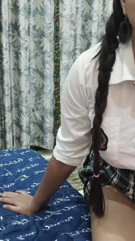 Tution öğretmeni seksi öğrencisini sikiyor, sert seks