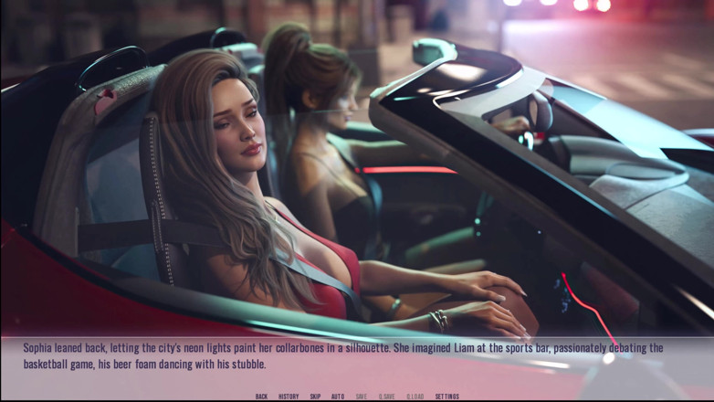 Johannes Gaming: Sophia Parker Desires - 1 Ночь музеей развратилась