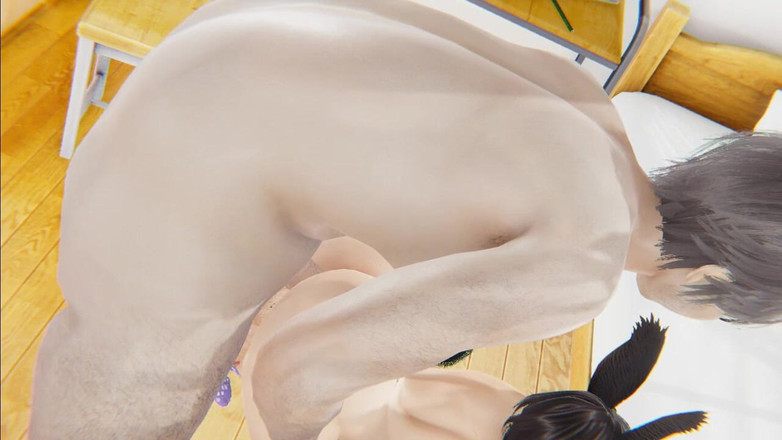 Yaoitube: Femboy Yaoi - a Rabbit Femboy Is Fucked by a Big...