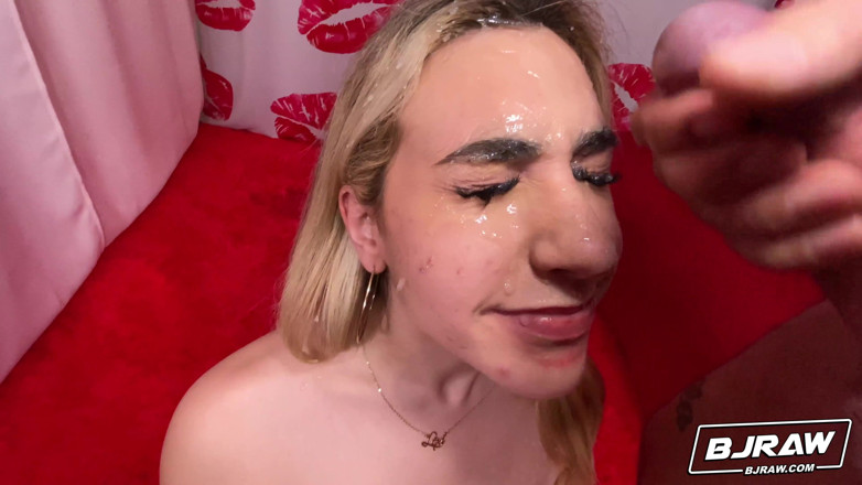 BJ Raw: Bjraw lukisan Lexi Grey dengan air mani