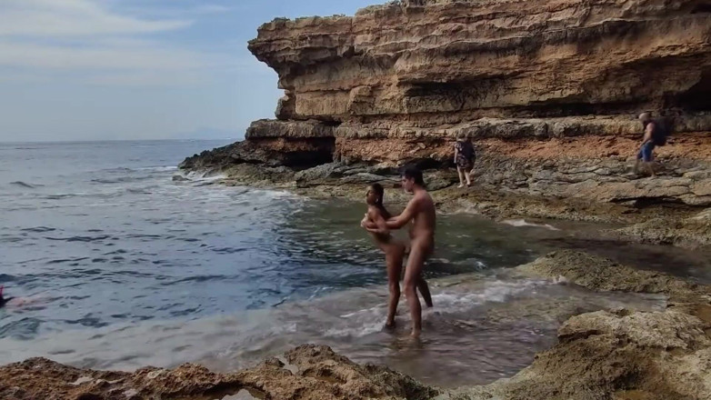 Magia Rosa: Divers Watching Us Fuck at the Beach Give Us Some...