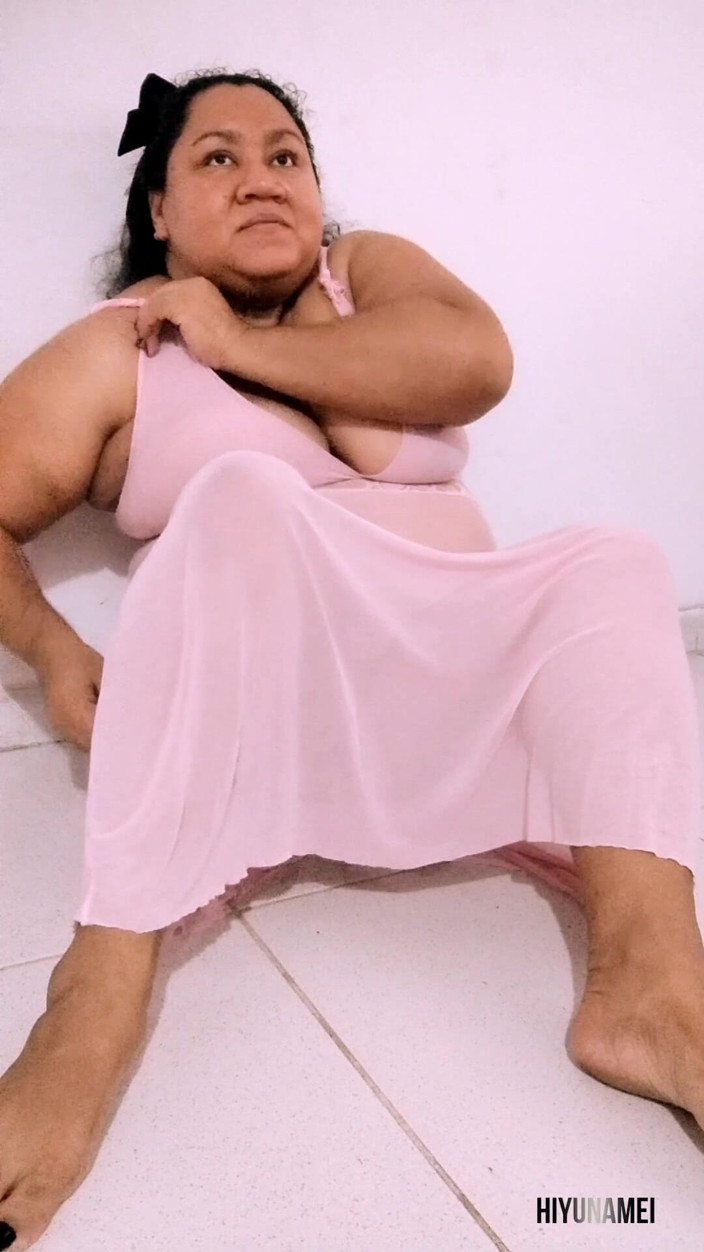 Hiyunamei-bbw: Kiss Me and Feel My Lips, Wet Just for You