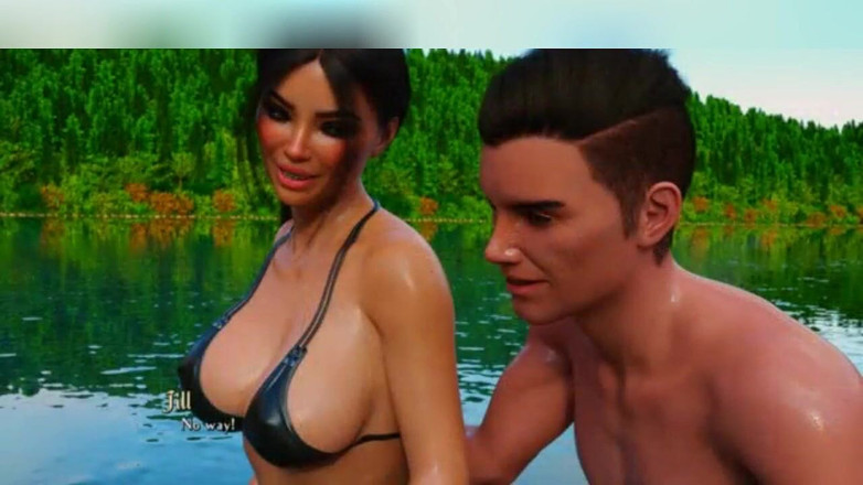 3DXXXTEEN2 Cartoon: 男にペニスを与えて、あなたは彼を一日養います。3Dポルノ漫画セックス