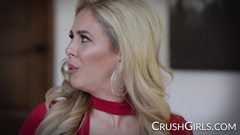 Crush Girls: Crush Girls - Cherie catches her stepdaughter Violet masturbating in bed
