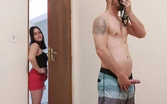 Milf Sexy Stepmom Horny After Catching Her Stepson Smelling Her Panties