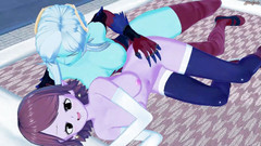 Hentai_Smash: Futa Demon Towa gets her cock ridden by Chronoa - Dragon...