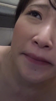Japanese Babe Blows a Man with Hairy Cock and Swallows Cum After Showering