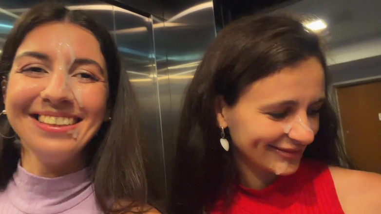Katty West: Slutty Neighbors Ask for Cum on Their Cute Faces for...