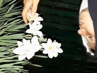 Lesbian-candys: First I Invited My Neighbor to Admire the Flowers, and...