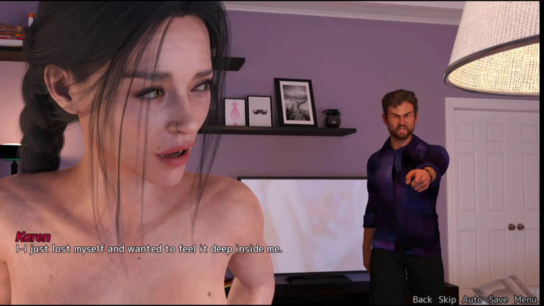 Sex anime taboo: Seducându-mi vecina sexy în fața soțului ei