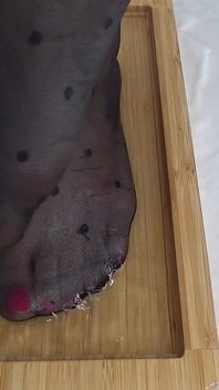 Me Meo En Mis Hermosas Piernas En Medias