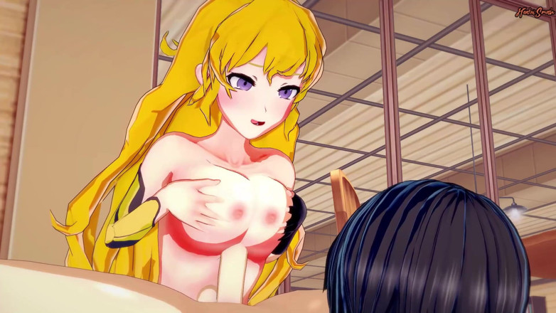 Hentai Smash: Yang xiao long nyepong kontol sampai tenggorokan dan telan sperma -...