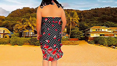 Kitty_Cross: 的变性女孩在她的卧室里缓慢地跳舞