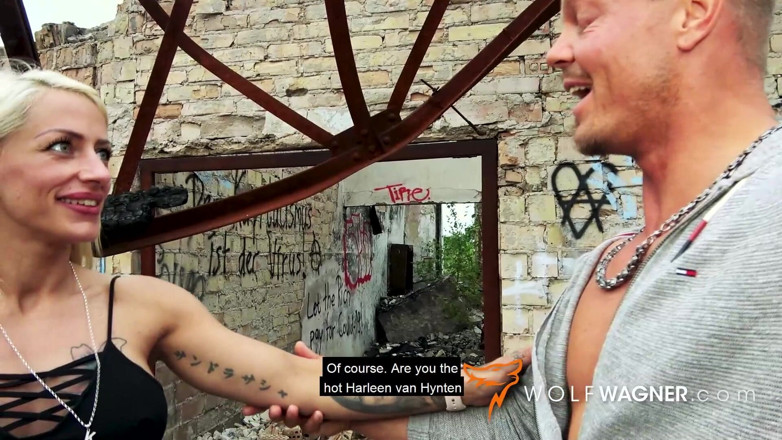 Wolf Wagner Com: Lui Harleen Van Hynten îi place să fie futută tare într-un loc...