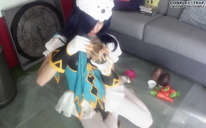 RosalinaxGirl: Crossdress cosplay hari paskah lucina yang berantakan