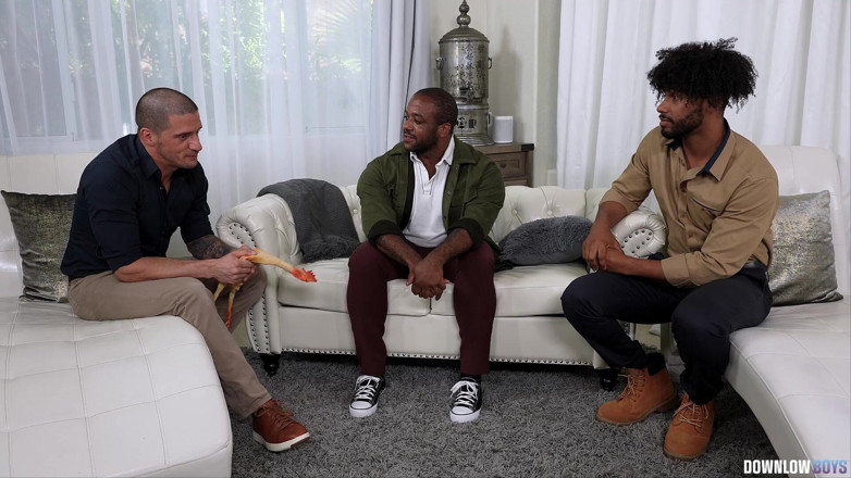 Downlow Boys: Downlow Boys - Double Anal Session with Micah Martinez, Tony Genius &amp;...