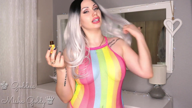 Goddess Misha Goldy: 魅惑のASMR!あなたはポンプを嗅ぐジャンキーに他なりません!依存症を悪化させ続ける