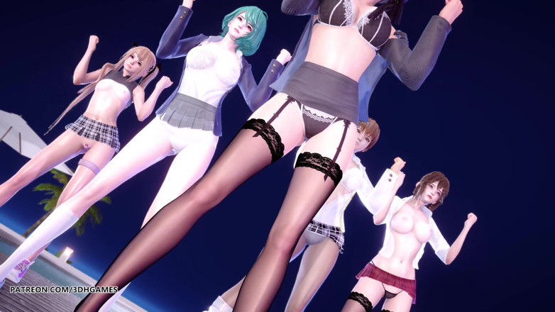 3D-Hentai Games: 2 phut hon sexy striptease Marie Rose Tamaki Misaki Kasumi...