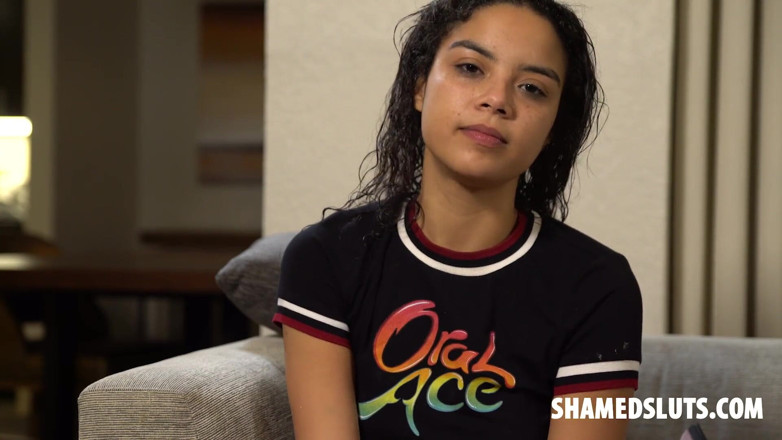 Shamed Sluts: Shamed sluts - Maya Bijou - Cheating cheerleader gets baller-banged