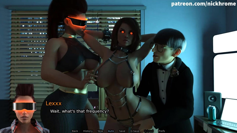 Visual Novels: Sexbot - MILF panas melancap di bilik saya