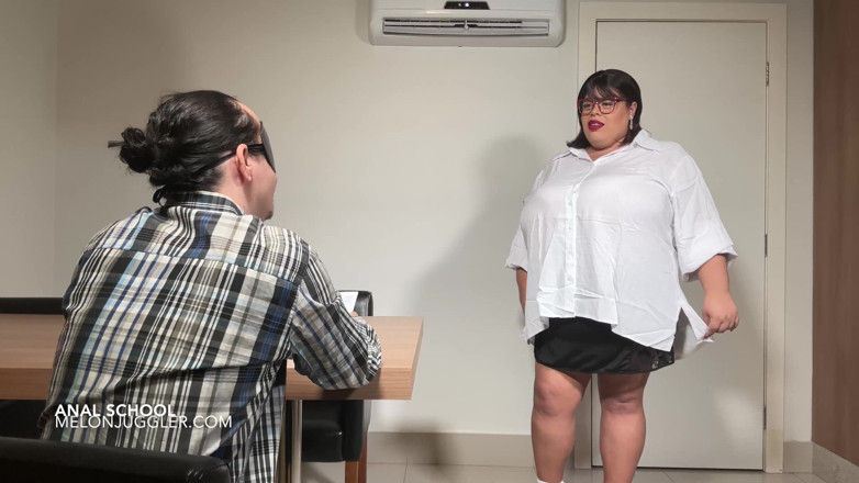 Angel BBW: Angel bbw de ultieme anale student