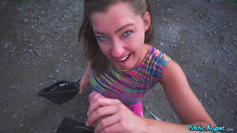 Public Agent: Public Agent - Elisa Tiger Loves Doggystyle Fuck Below Highway