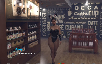 Q Boy: バニーカフェ - MILFへの執着 - 第4話