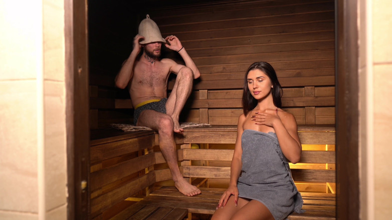 Martin Spell: Tento chlap je tak nadržený v sauně! Skvělé šukání s Sakn...