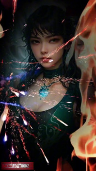Beautiful Thick Women in Flame & Water